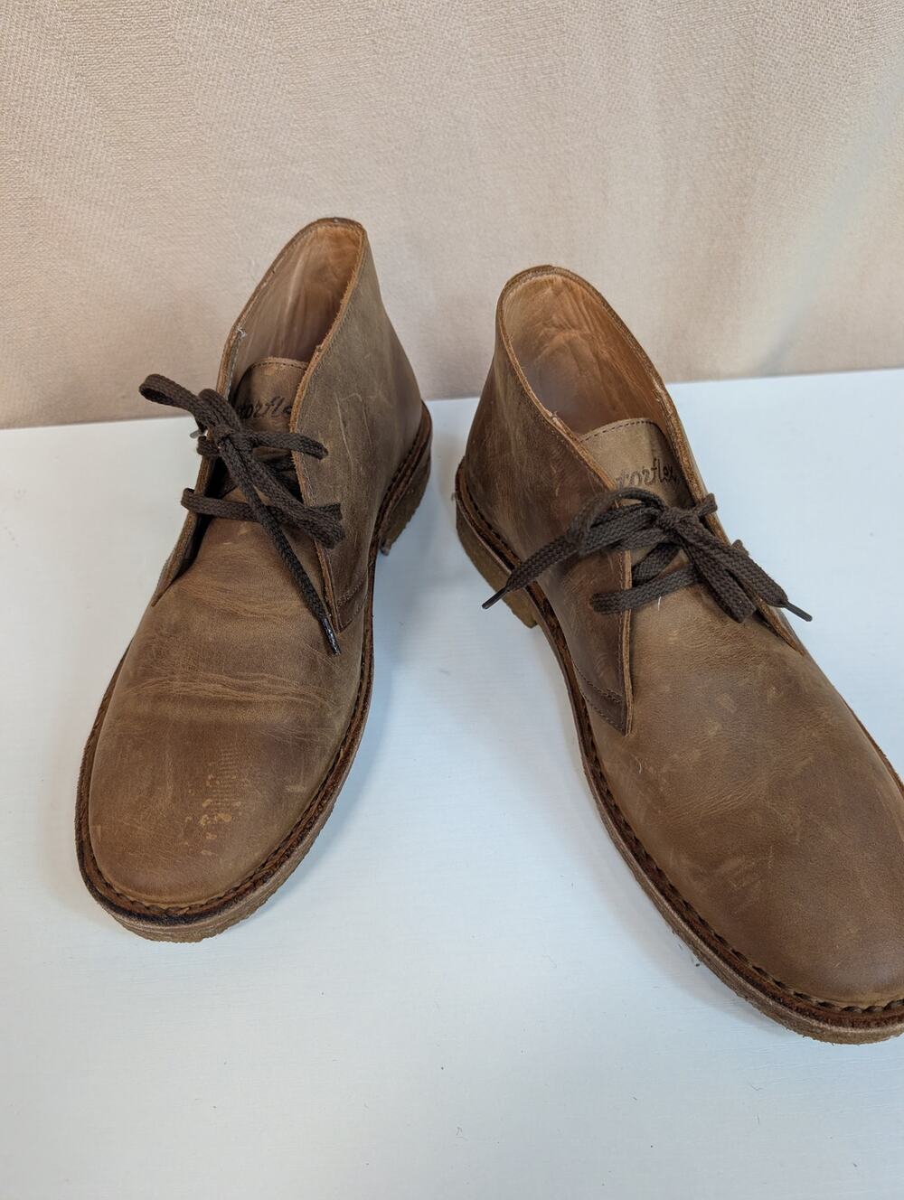 Huckberry Astorflex Chukka Boot Size 8 Brown Made in Italy (1149)